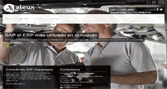 Desktop Screenshot of aleux.com